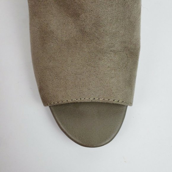 Libby Edelman Women's Karla Open Toe Strappy Gray Shootie Size 5M EUC - Picture 7 of 11